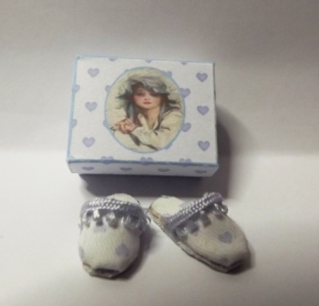 BLUE HEART SHOE KIT - Click Image to Close